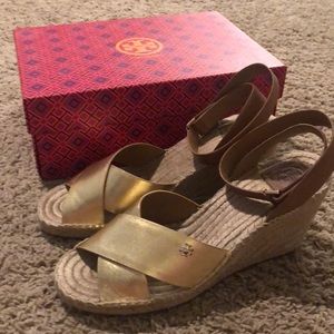 Tory Burch Wedge Espadrille Sandals